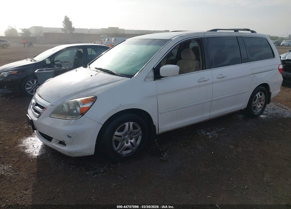 2007 HONDA ODYSSEY LX VIN: 5FNRL38287B003861