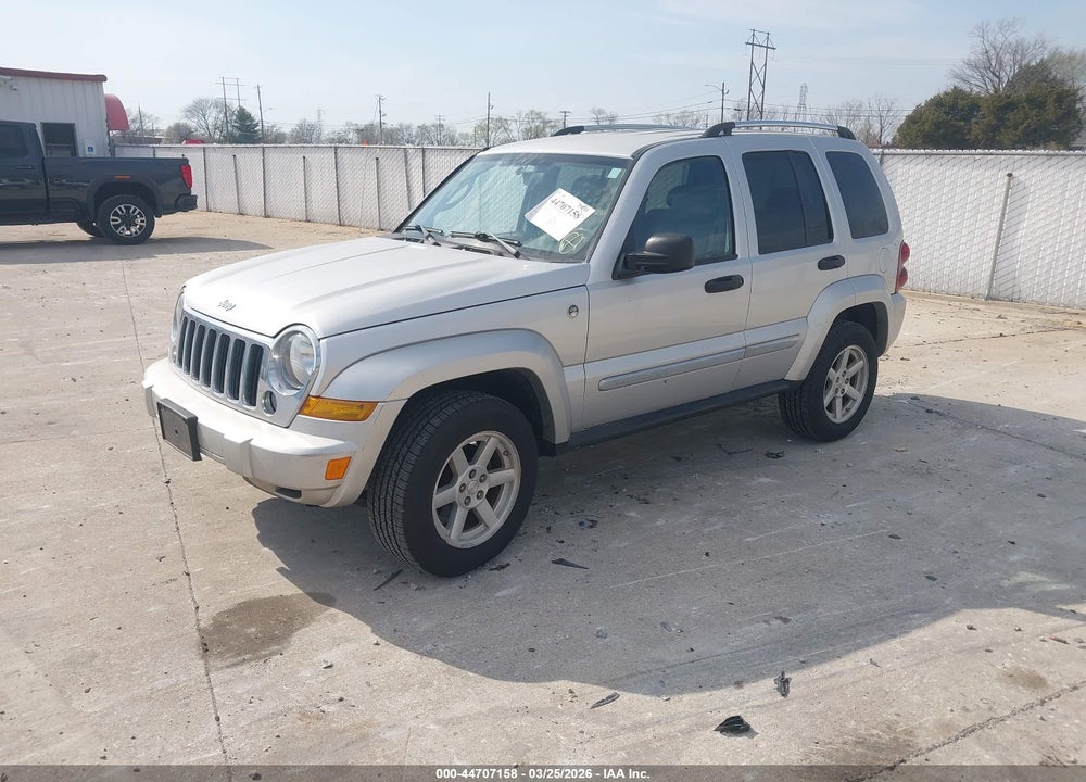 2006 JEEP LIBERTY LIMITED EDITION VIN: 1J4GL58K16W100519