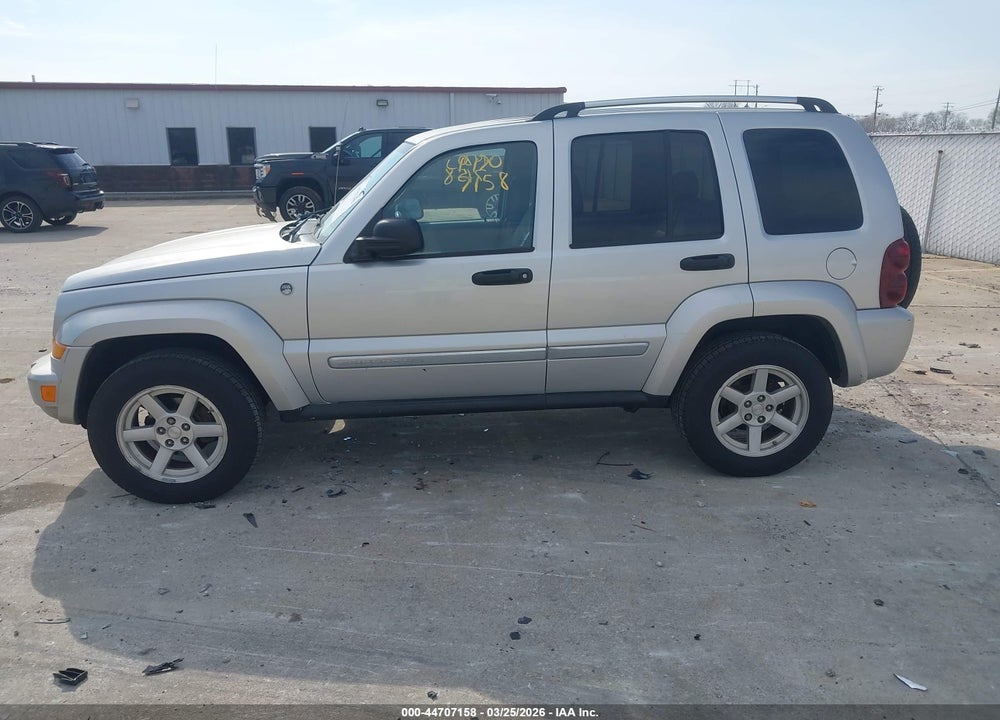 2006 JEEP LIBERTY LIMITED EDITION VIN: 1J4GL58K16W100519