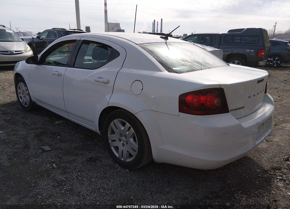 2014 DODGE AVENGER SE VIN: 1C3CDZAB0EN149822