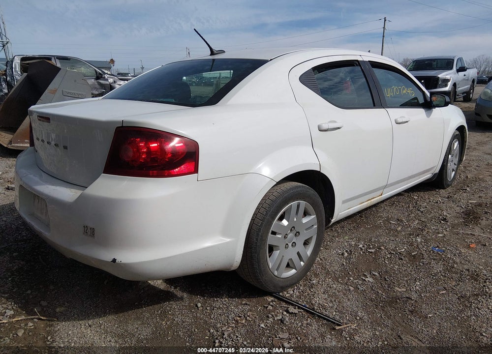 2014 DODGE AVENGER SE VIN: 1C3CDZAB0EN149822