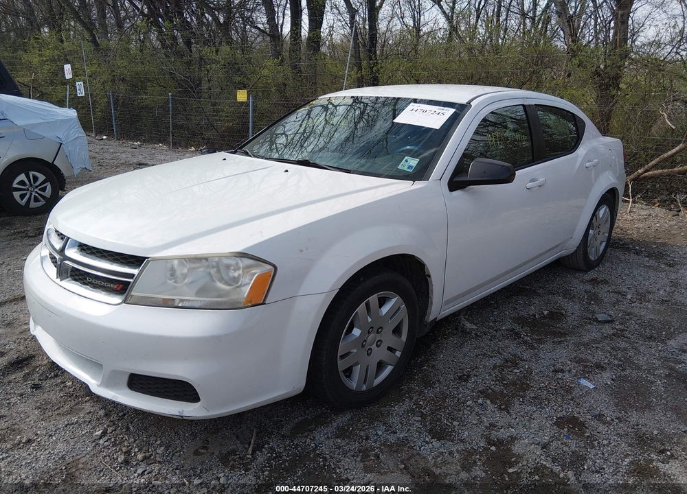 2014 DODGE AVENGER SE VIN: 1C3CDZAB0EN149822