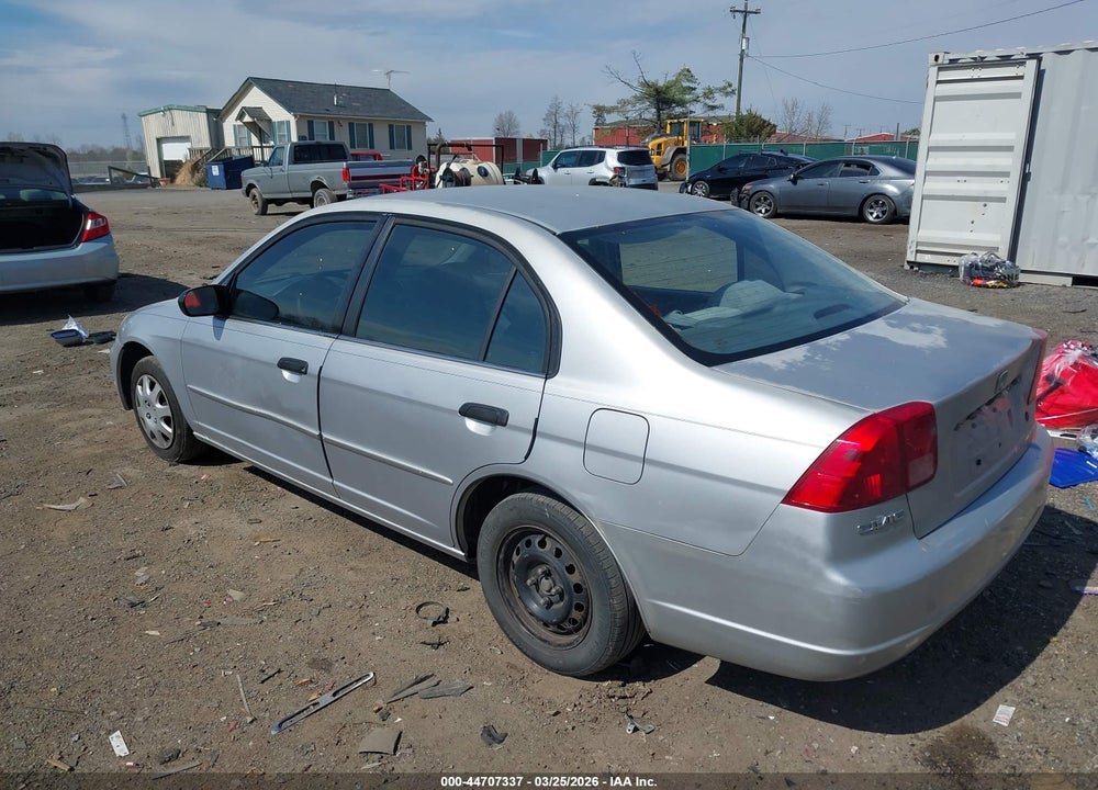 2001 HONDA CIVIC LX VIN: JHMES16521S011515