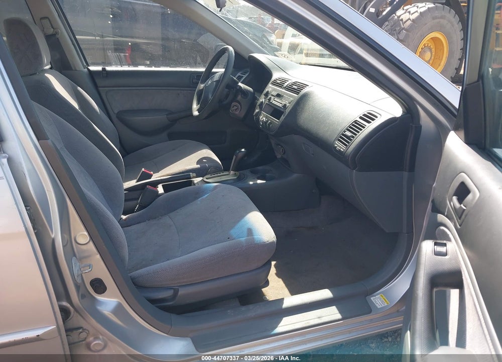 2001 HONDA CIVIC LX VIN: JHMES16521S011515