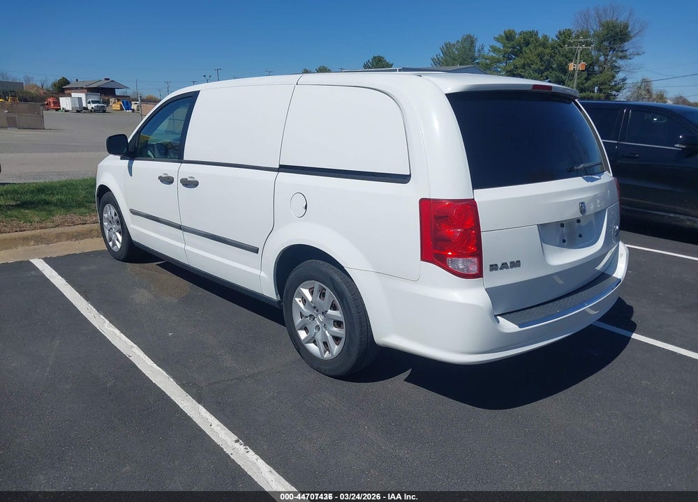 2014 RAM CARGO TRADESMAN VIN: 2C4JRGAG8ER384007