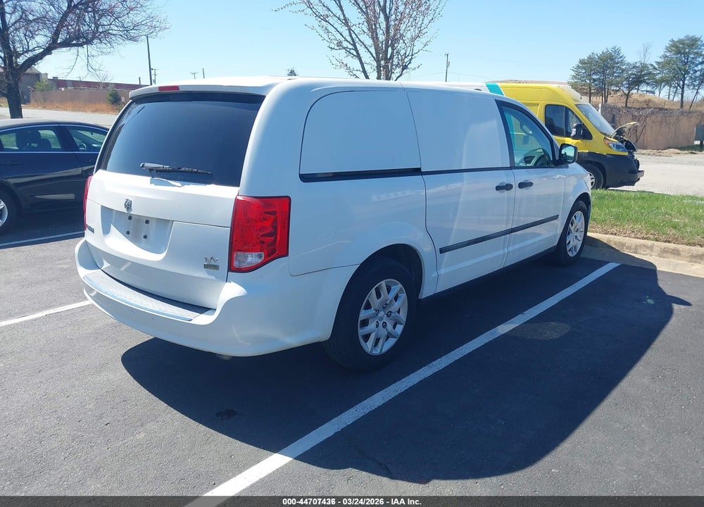 2014 RAM CARGO TRADESMAN VIN: 2C4JRGAG8ER384007