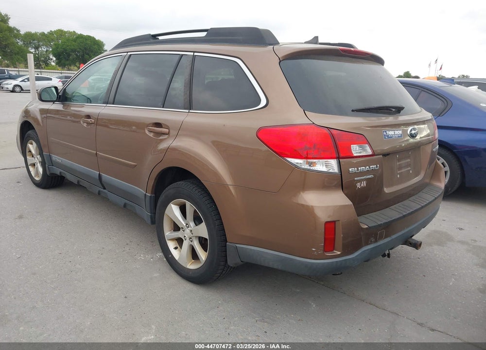 2013 SUBARU OUTBACK 2.5I LIMITED VIN: 4S4BRCKC4D3224699