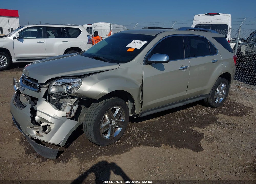 2015 CHEVROLET EQUINOX LTZ VIN: 2GNALDEK9F6213422