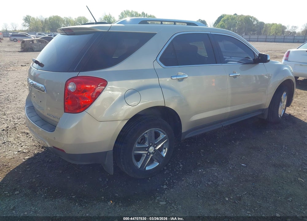 2015 CHEVROLET EQUINOX LTZ VIN: 2GNALDEK9F6213422
