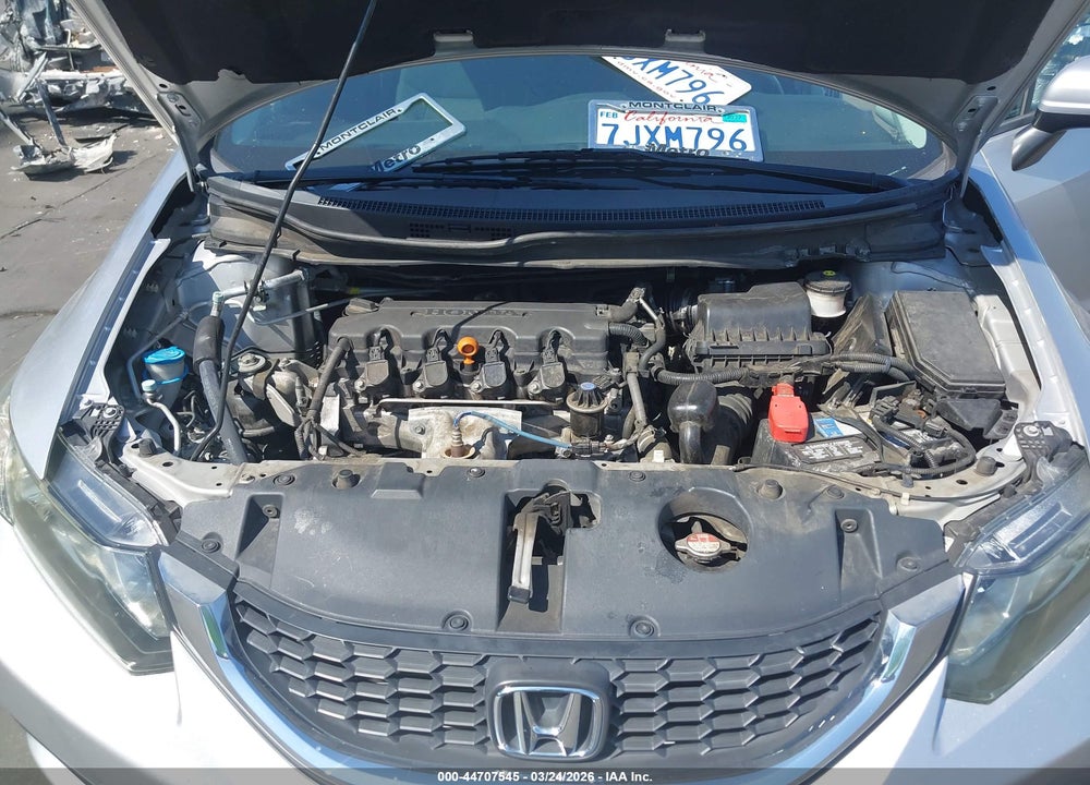 2015 HONDA CIVIC SE VIN: 19XFB2F72FE227873