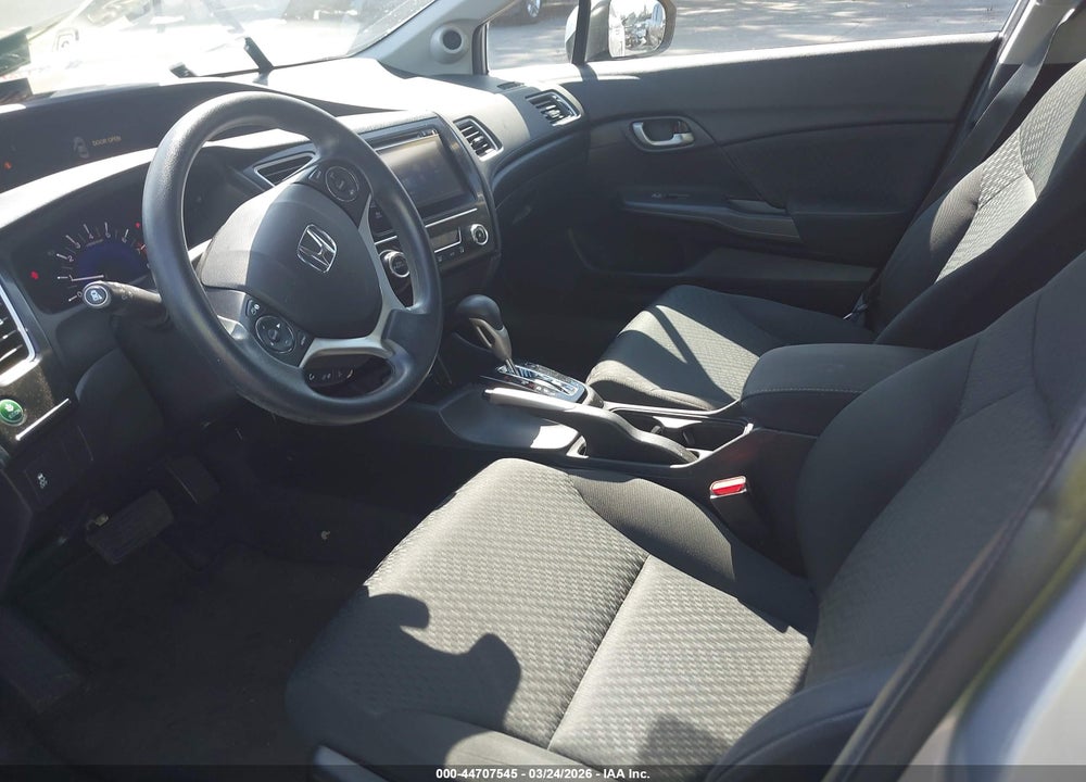 2015 HONDA CIVIC SE VIN: 19XFB2F72FE227873