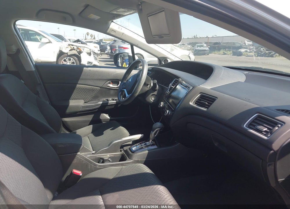 2015 HONDA CIVIC SE VIN: 19XFB2F72FE227873