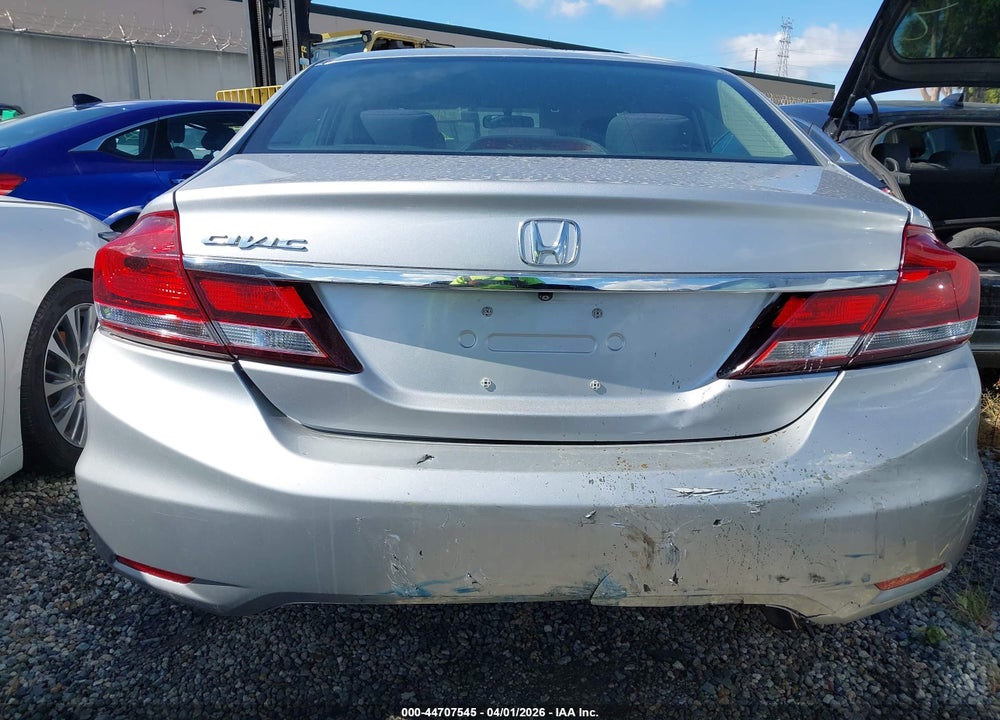 2015 HONDA CIVIC SE VIN: 19XFB2F72FE227873