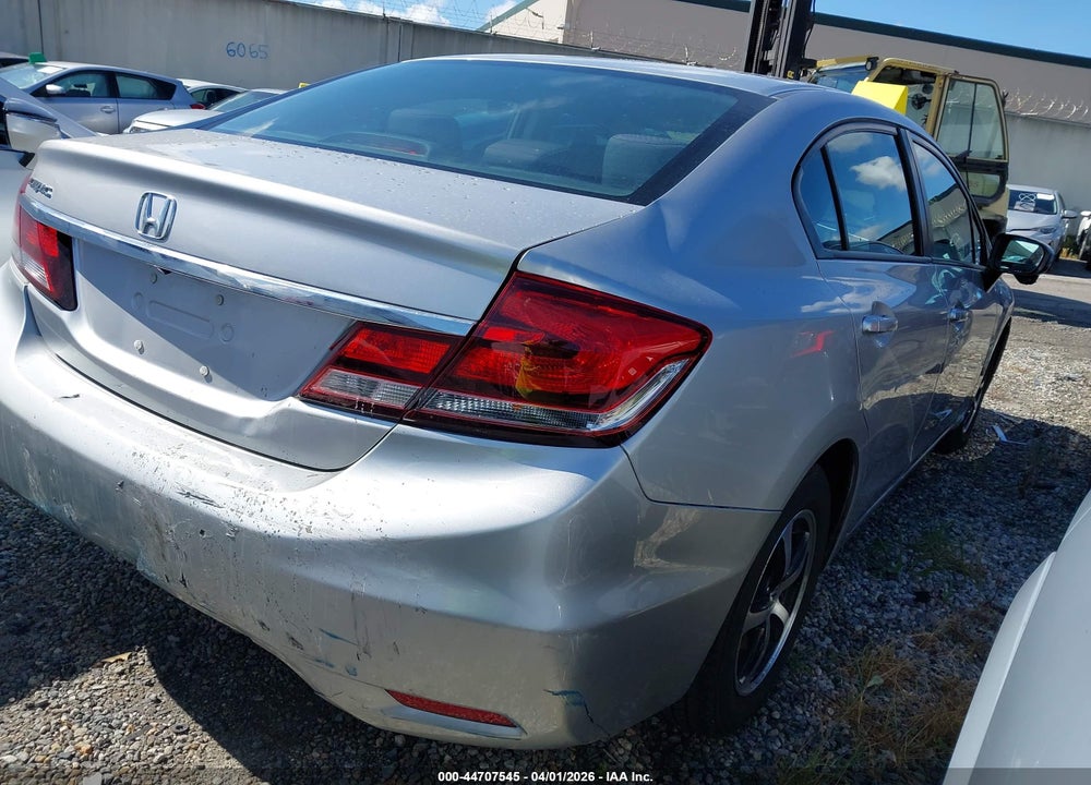 2015 HONDA CIVIC SE VIN: 19XFB2F72FE227873