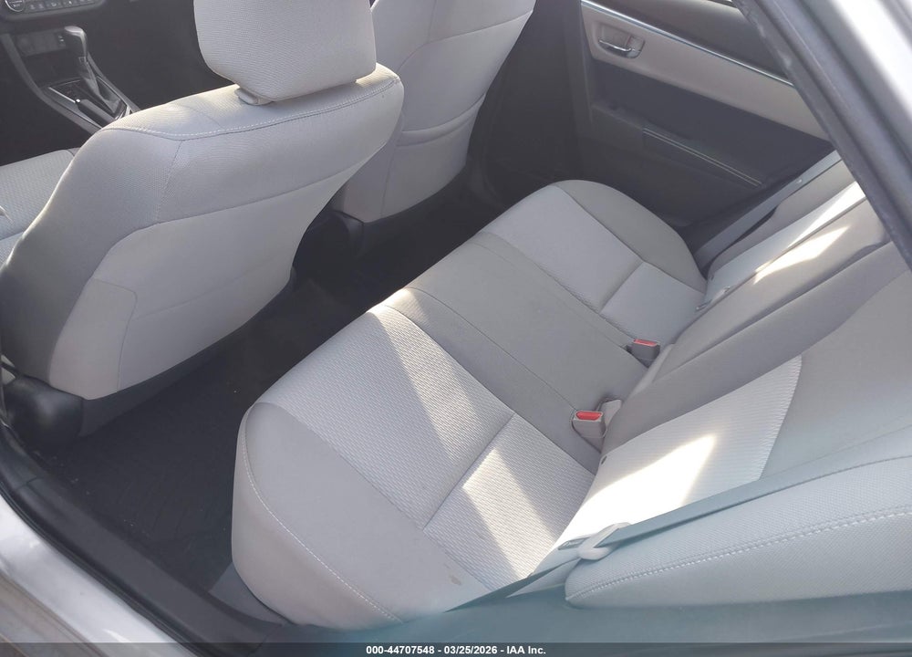 2016 TOYOTA COROLLA LE VIN: 2T1BURHE1GC652580