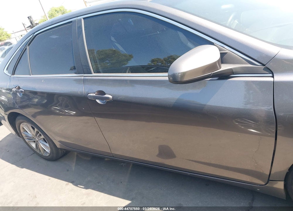 2016 TOYOTA CAMRY SE VIN: 4T1BF1FK0GU212210