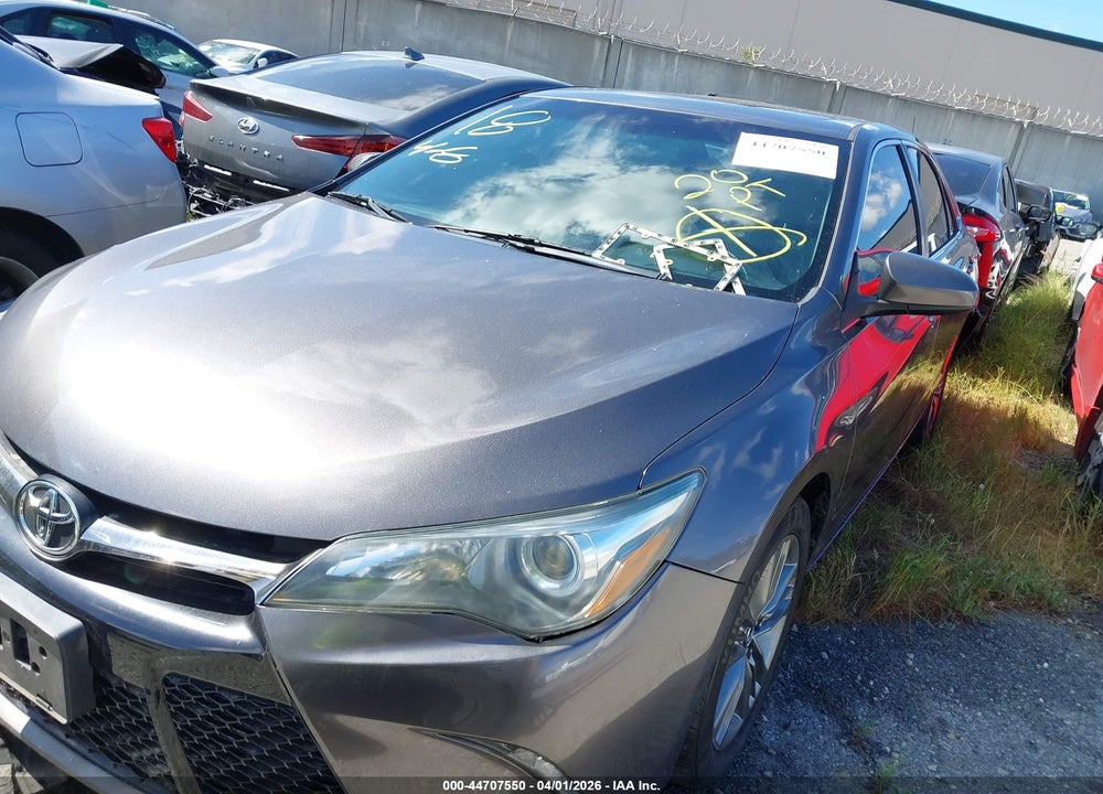 2016 TOYOTA CAMRY SE VIN: 4T1BF1FK0GU212210