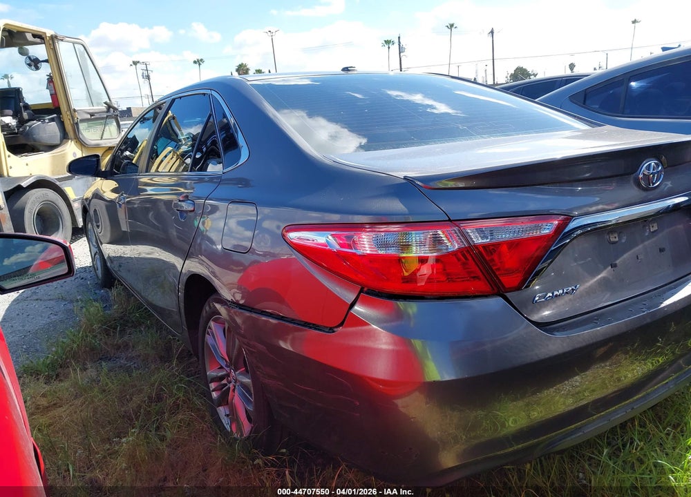 2016 TOYOTA CAMRY SE VIN: 4T1BF1FK0GU212210