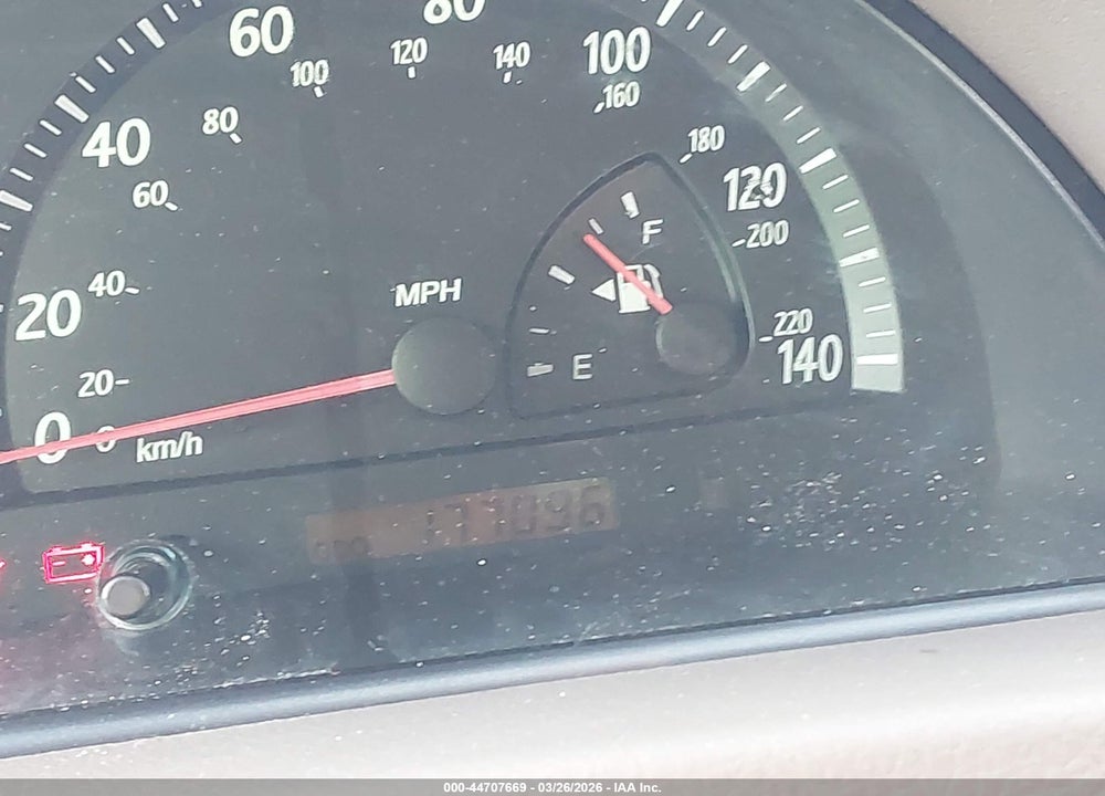 2003 TOYOTA CAMRY XLE VIN: 4T1BE32K73U744925