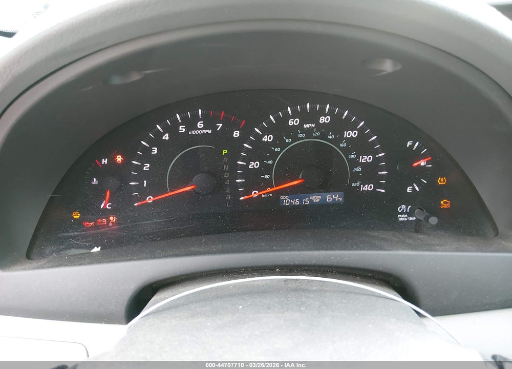2009 TOYOTA CAMRY LE VIN: 4T4BE46K59R062138