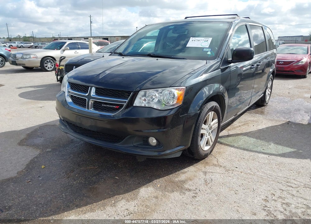 2018 DODGE GRAND CARAVAN SXT VIN: 2C4RDGCG8JR265396