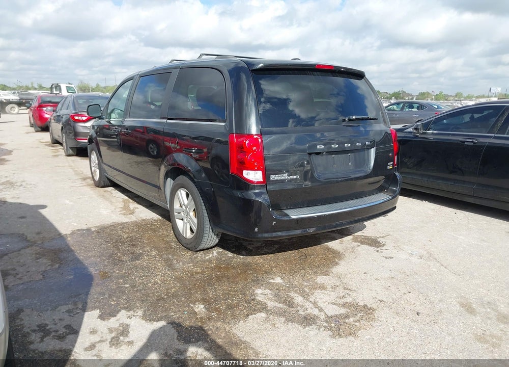 2018 DODGE GRAND CARAVAN SXT VIN: 2C4RDGCG8JR265396