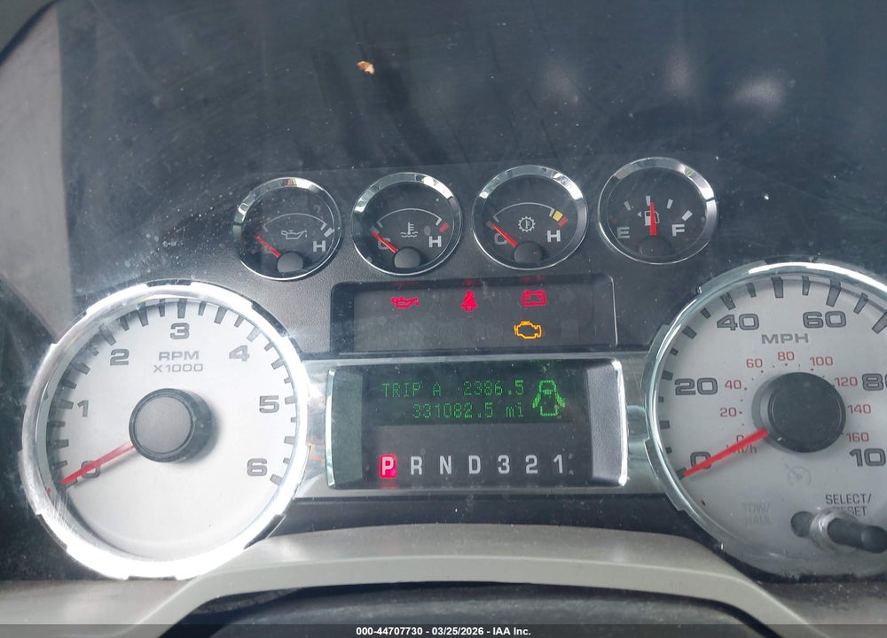 2008 FORD F-250 FX4/KING RANCH/LARIAT/XL/XLT VIN: 1FTSW21588ED66090