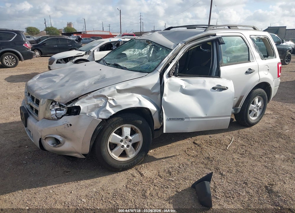 2008 FORD ESCAPE VIN: 1FMCU02Z38KD66379
