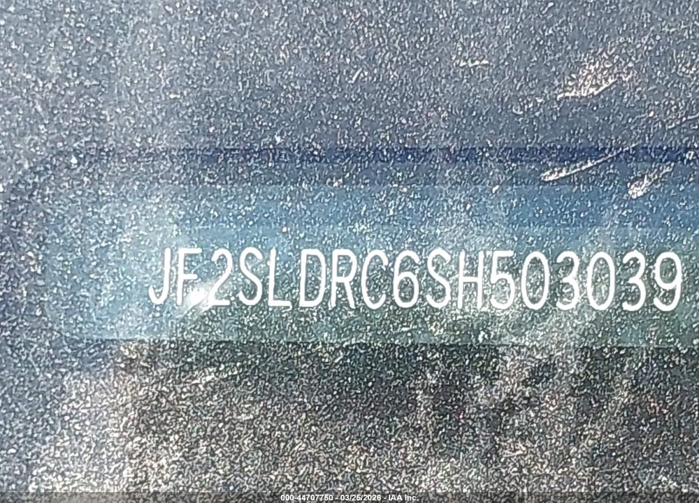 2025 SUBARU FORESTER LIMITED VIN: JF2SLDRC6SH503039