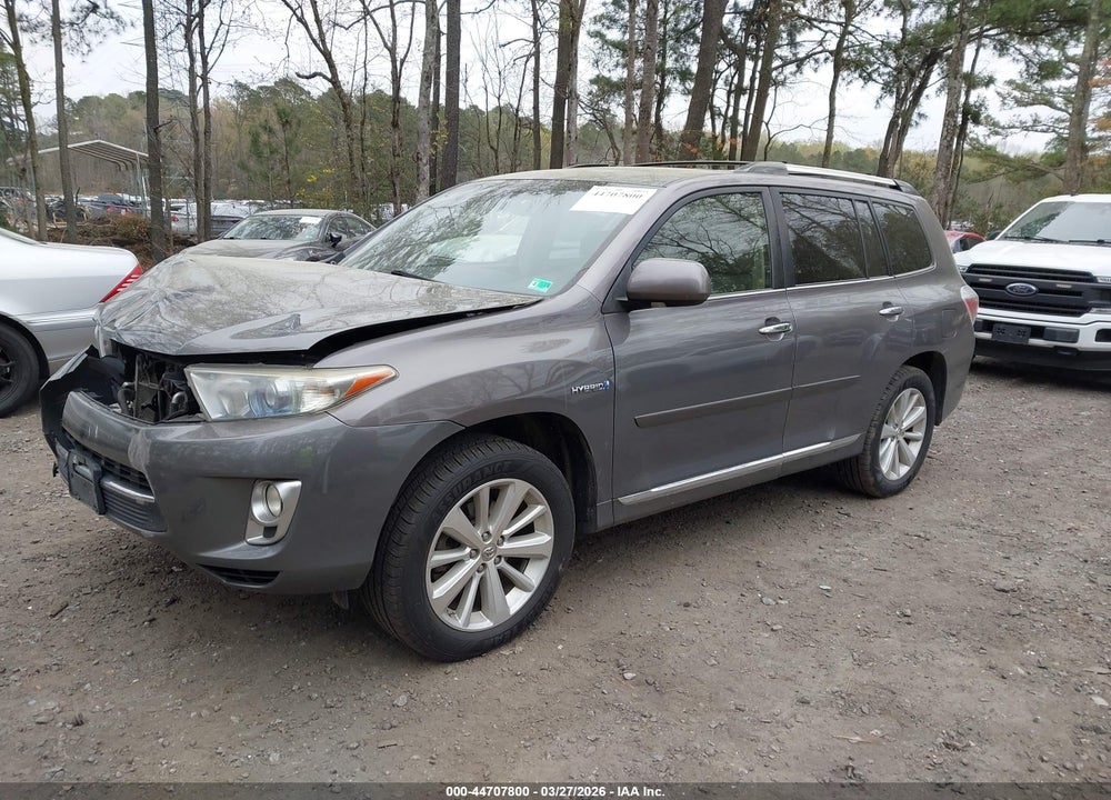 2013 TOYOTA HIGHLANDER HYBRID LIMITED V6 VIN: JTEDC3EH7D2018428