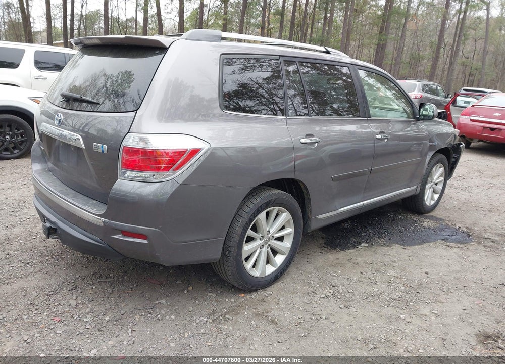 2013 TOYOTA HIGHLANDER HYBRID LIMITED V6 VIN: JTEDC3EH7D2018428