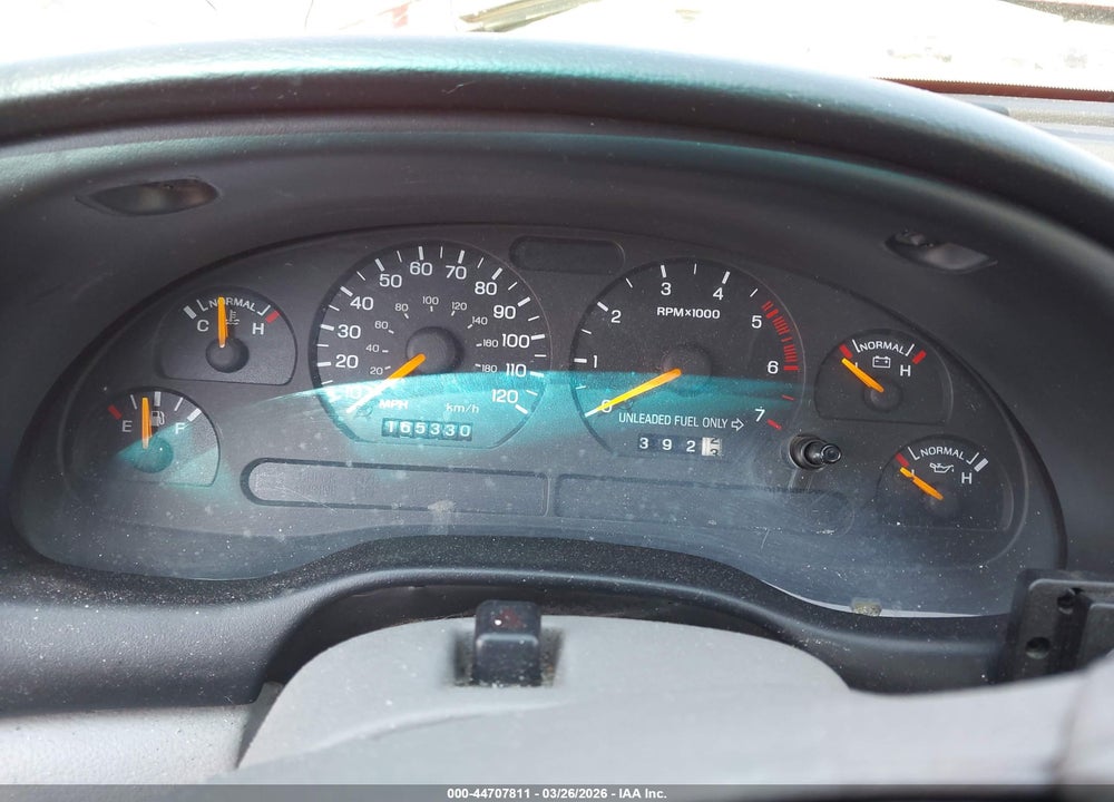 1998 FORD MUSTANG VIN: 1FAFP4044WF135316