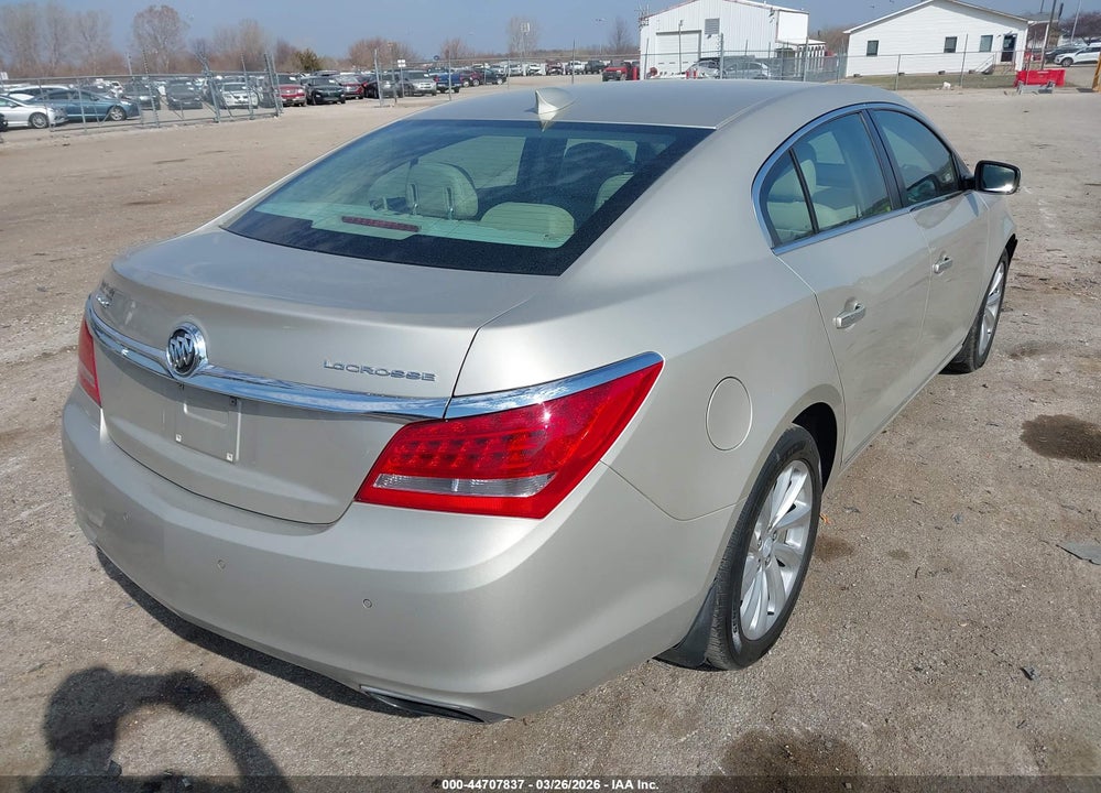 2016 BUICK LACROSSE LEATHER VIN: 1G4GB5G30GF111379