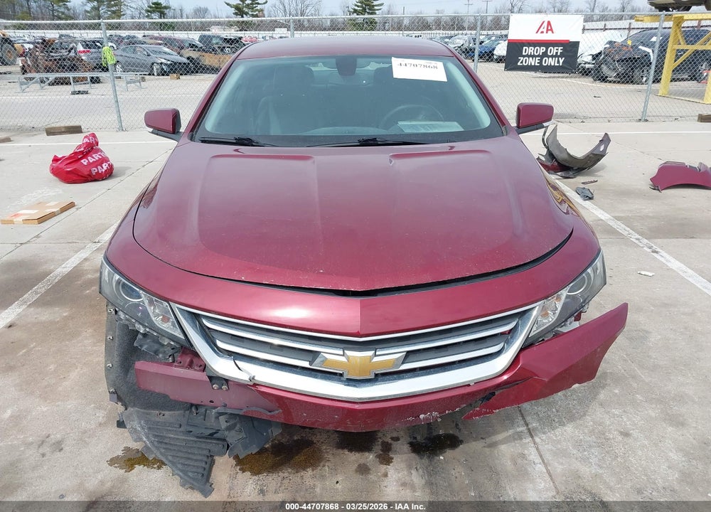 2017 CHEVROLET IMPALA 1LT VIN: 1G1105S33HU111454