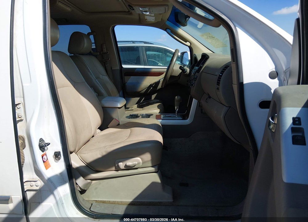 2008 NISSAN PATHFINDER LE VIN: 5N1AR18B38C648864