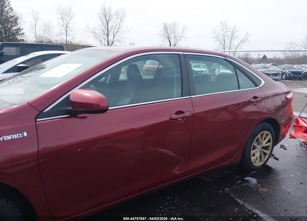 2015 TOYOTA CAMRY HYBRID LE VIN: 4T1BD1FK5FU160125