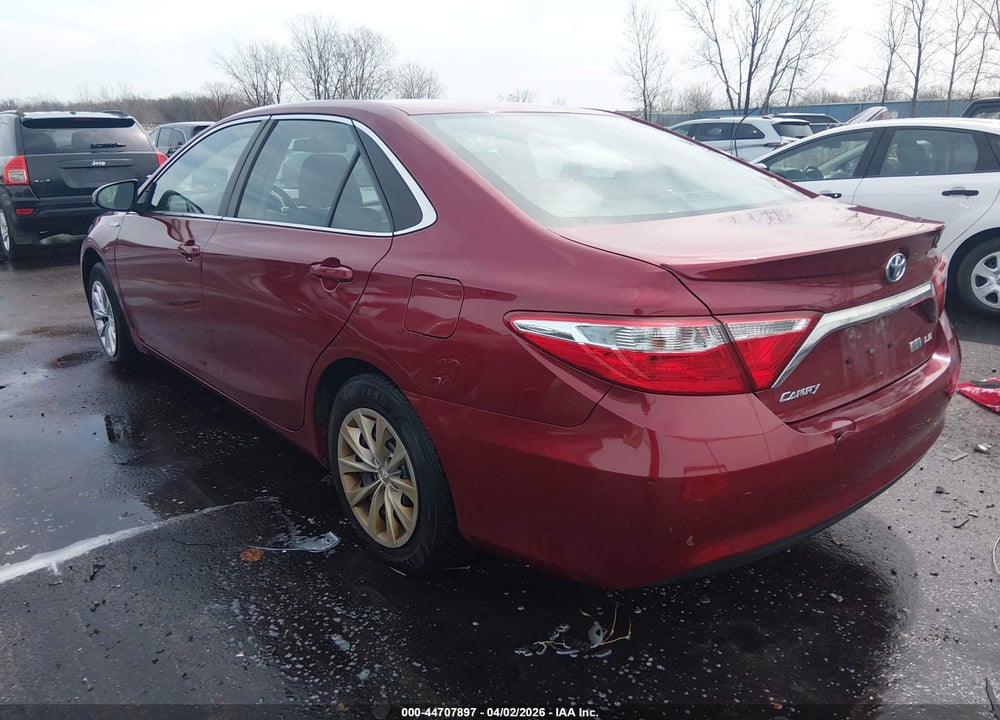 2015 TOYOTA CAMRY HYBRID LE VIN: 4T1BD1FK5FU160125