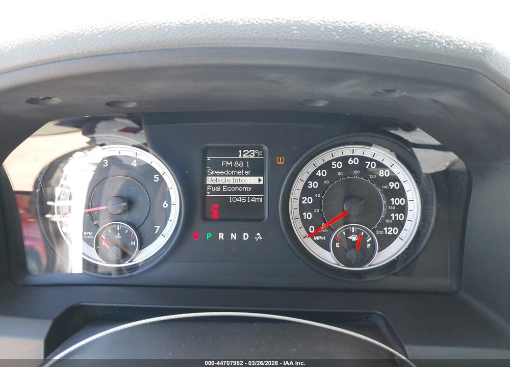 2013 RAM 1500 EXPRESS VIN: 1C6RR6KTXDS519193