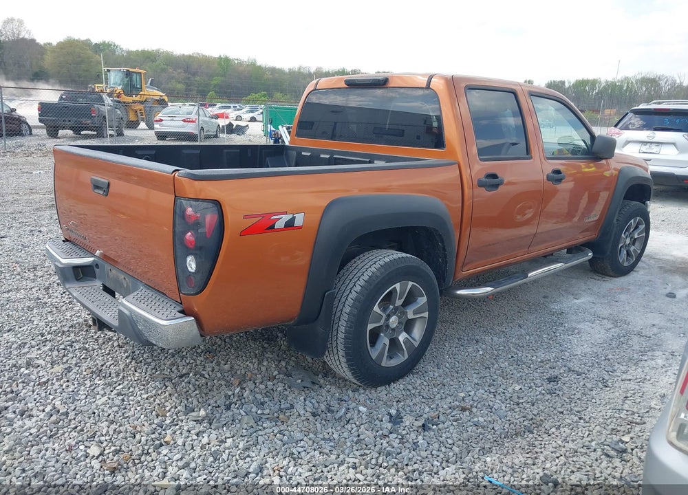 2005 CHEVROLET COLORADO LS VIN: 1GCDS136158109562