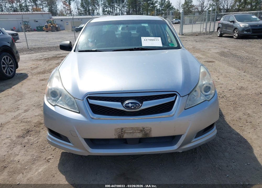 2012 SUBARU LEGACY 2.5I VIN: 4S3BMCA63C3010624