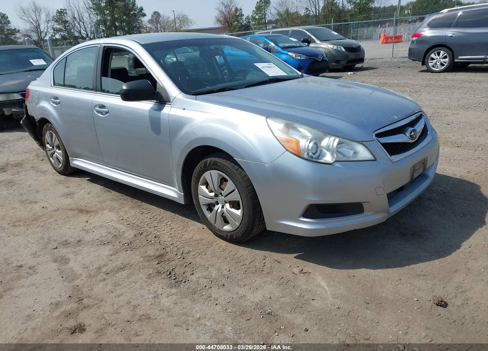 2012 SUBARU LEGACY 2.5I VIN: 4S3BMCA63C3010624