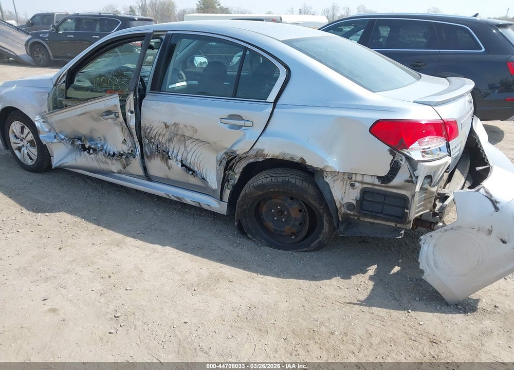 2012 SUBARU LEGACY 2.5I VIN: 4S3BMCA63C3010624