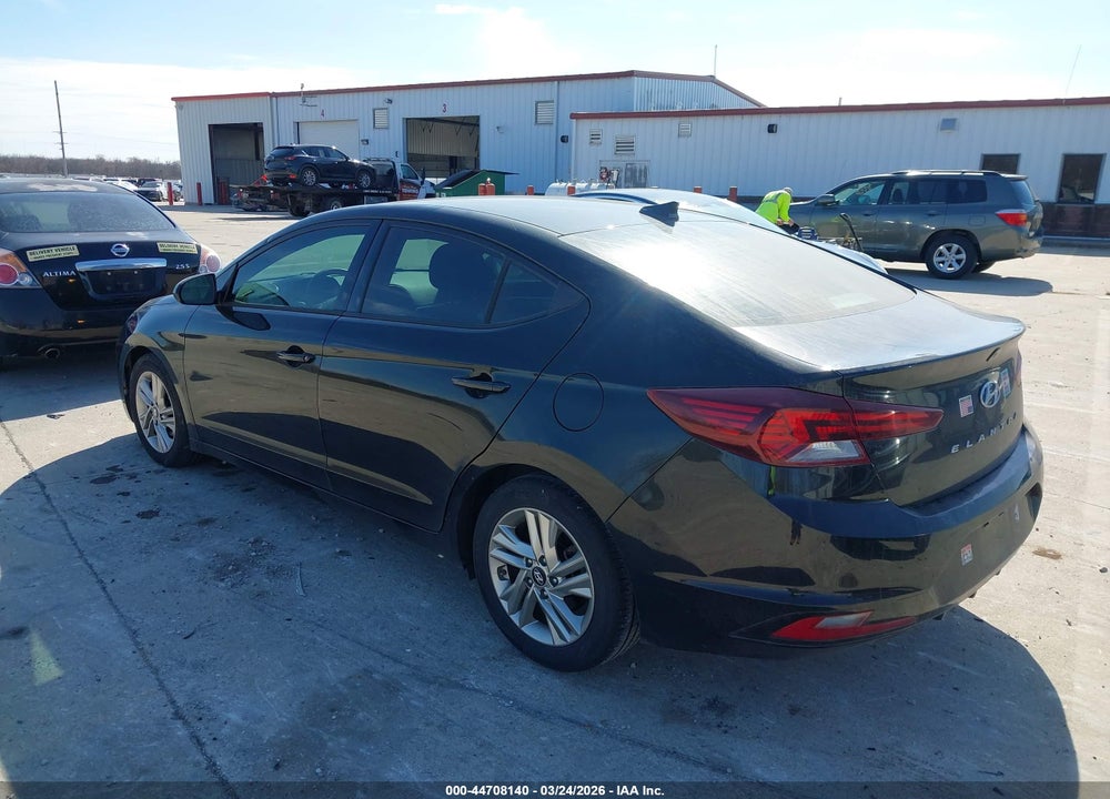 2019 HYUNDAI ELANTRA SEL VIN: 5NPD84LFXKH429170