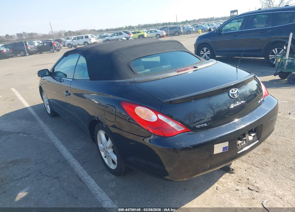 2005 TOYOTA CAMRY SOLARA SE VIN: 4T1FA38P15U051545