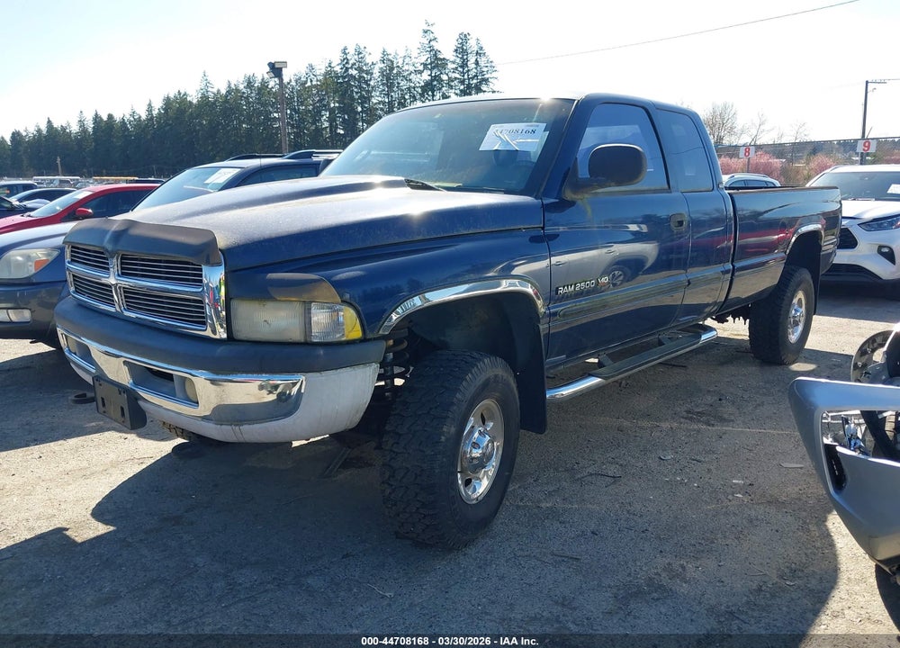 2001 DODGE RAM 2500 ST VIN: 1B7KF23W51J531788