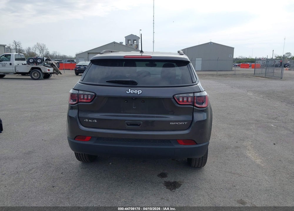 2018 JEEP COMPASS SPORT 4X4 VIN: 3C4NJDAB3JT392261