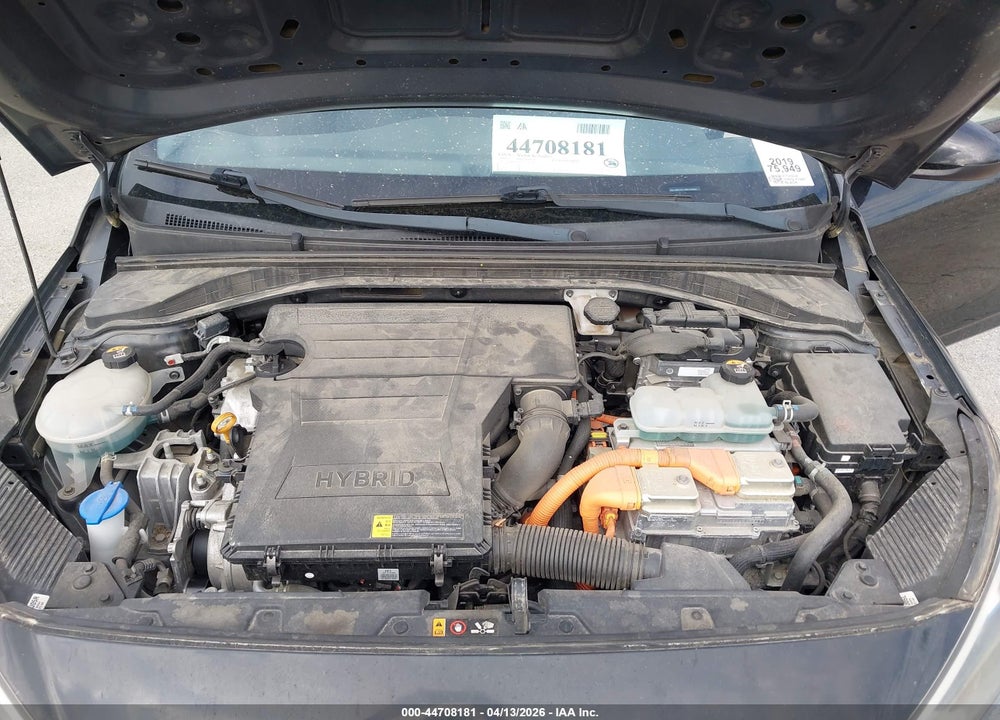 2019 HYUNDAI IONIQ HYBRID BLUE VIN: KMHC65LC9KU156463