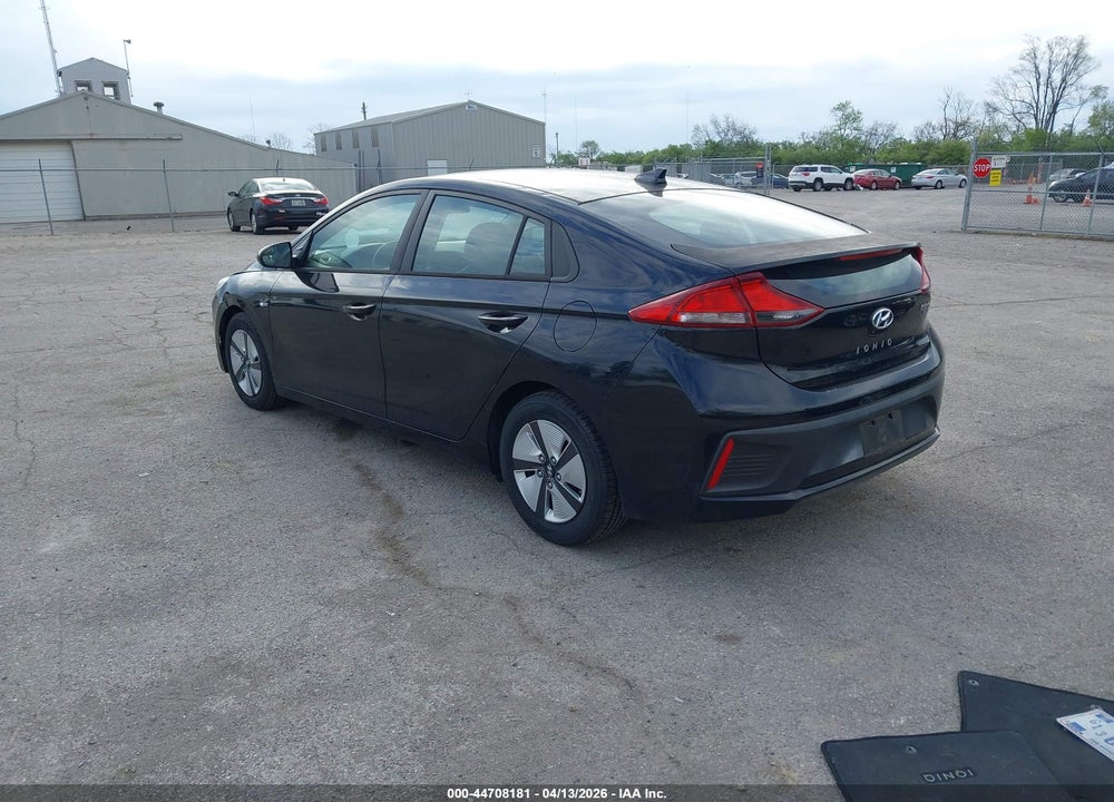 2019 HYUNDAI IONIQ HYBRID BLUE VIN: KMHC65LC9KU156463