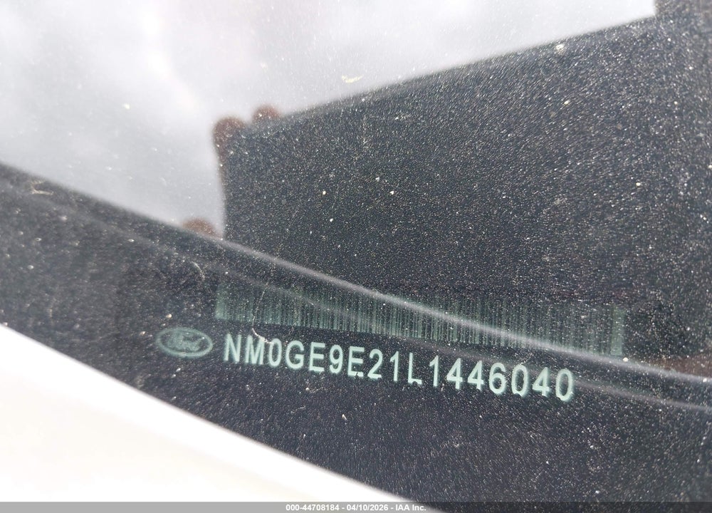 2020 FORD TRANSIT CONNECT XL PASSENGER VIN: NM0GE9E21L1446040