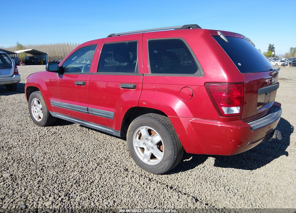 2005 JEEP GRAND CHEROKEE LAREDO VIN: 1J4GR48K55C623227